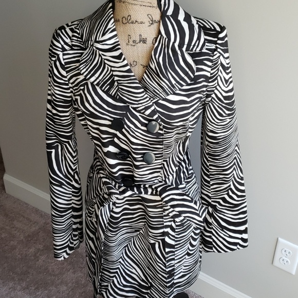 Ann Taylor Jackets & Blazers - Ann Taylor Zebra Print Coat